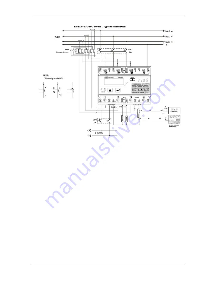 Satec EM132 Installation And Operation Manual Download Page 30