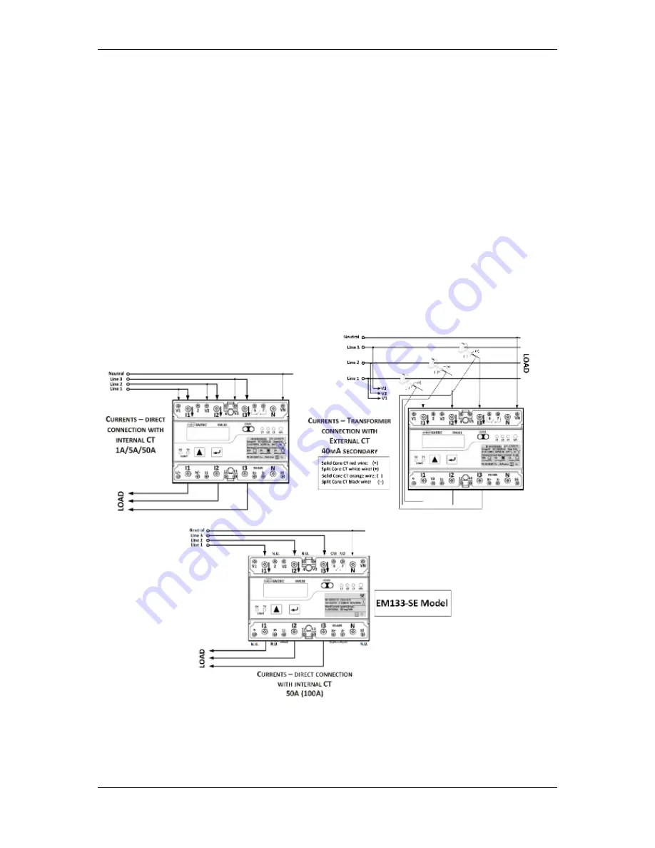 Satec EM132 Installation And Operation Manual Download Page 35