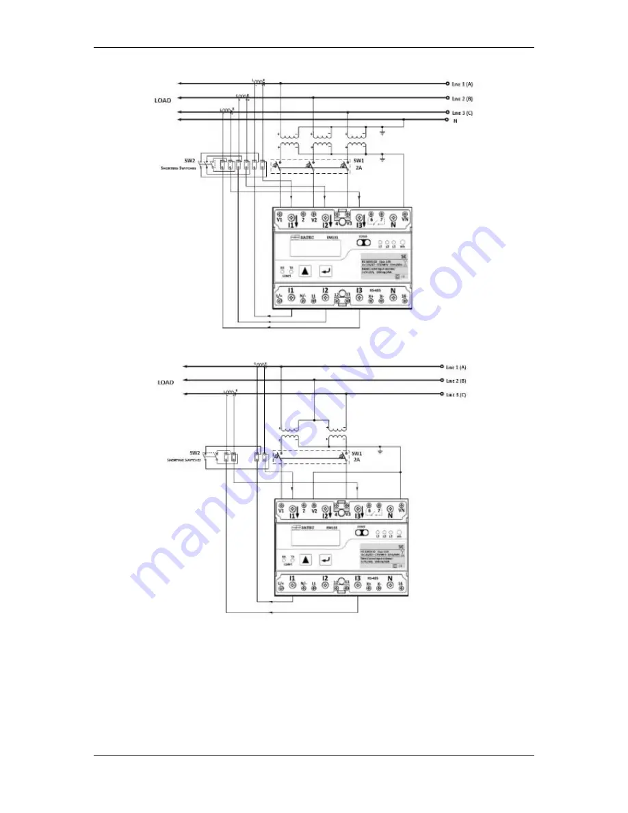 Satec EM132 Installation And Operation Manual Download Page 39