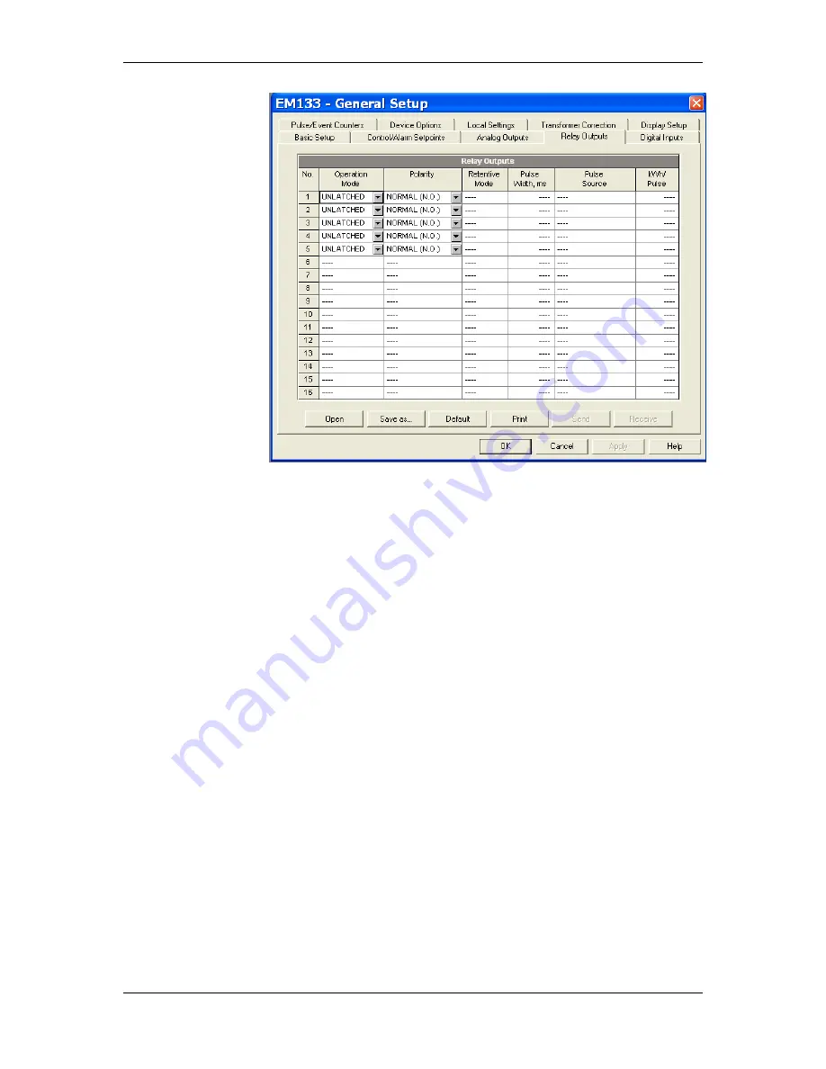 Satec EM132 Installation And Operation Manual Download Page 87