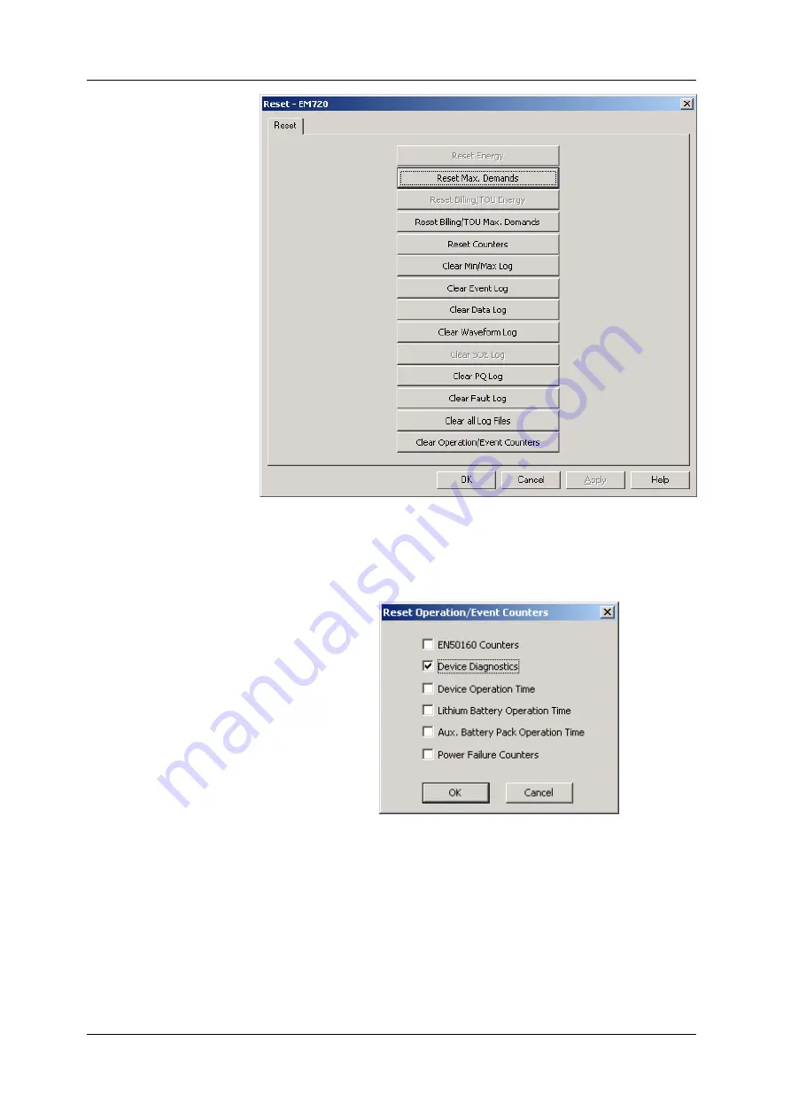 Satec expertmeter EM720 Operation Manual Download Page 132