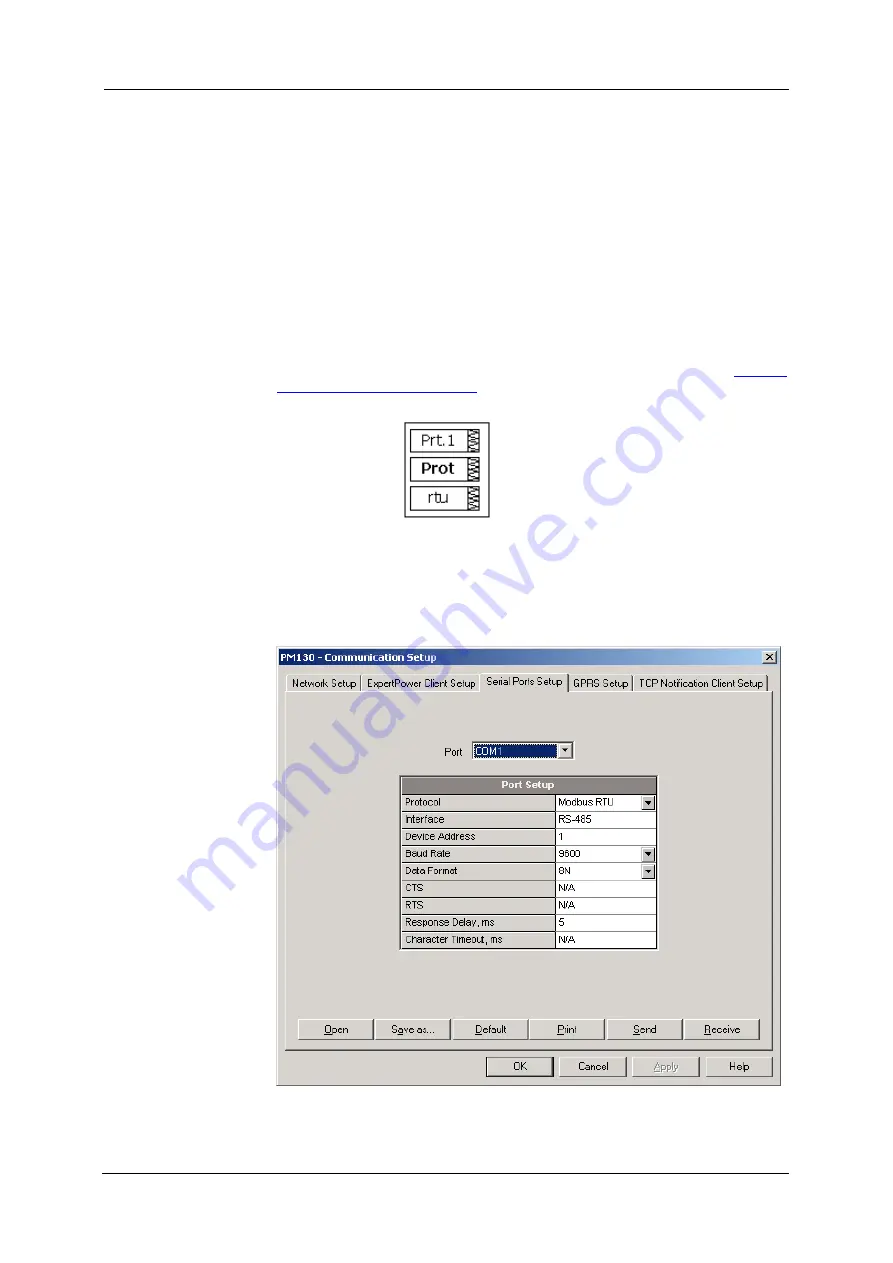 Satec PM130 PLUS Installation And Operation Manual Download Page 68