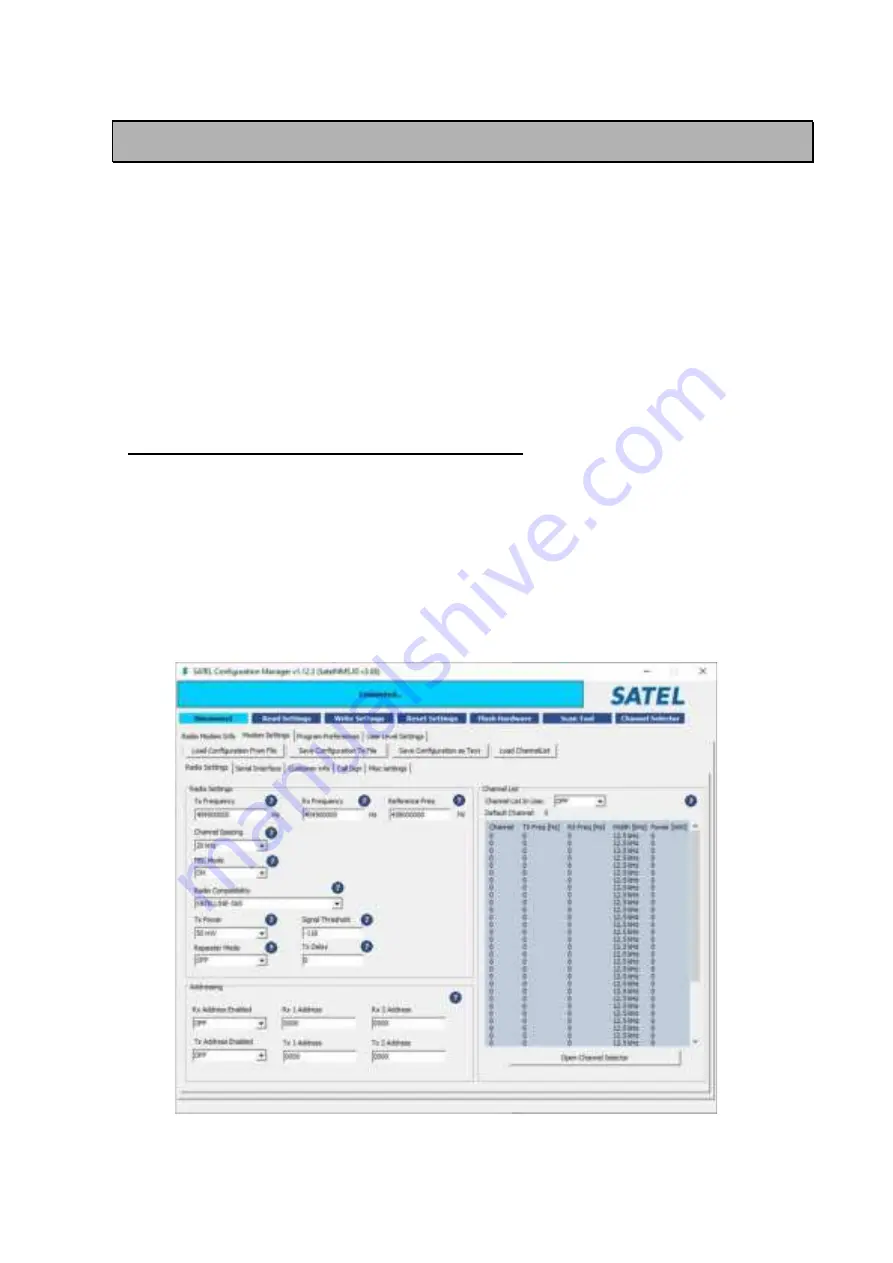 Satel SATELLINE-M3-R4 Integration Manual Download Page 24