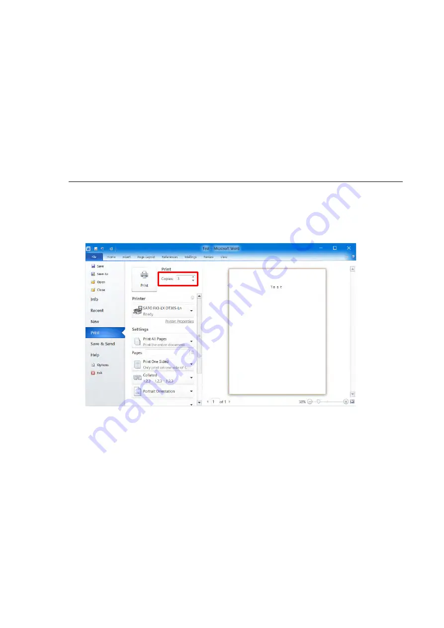 SATO FX3-LX Driver Manual Download Page 77