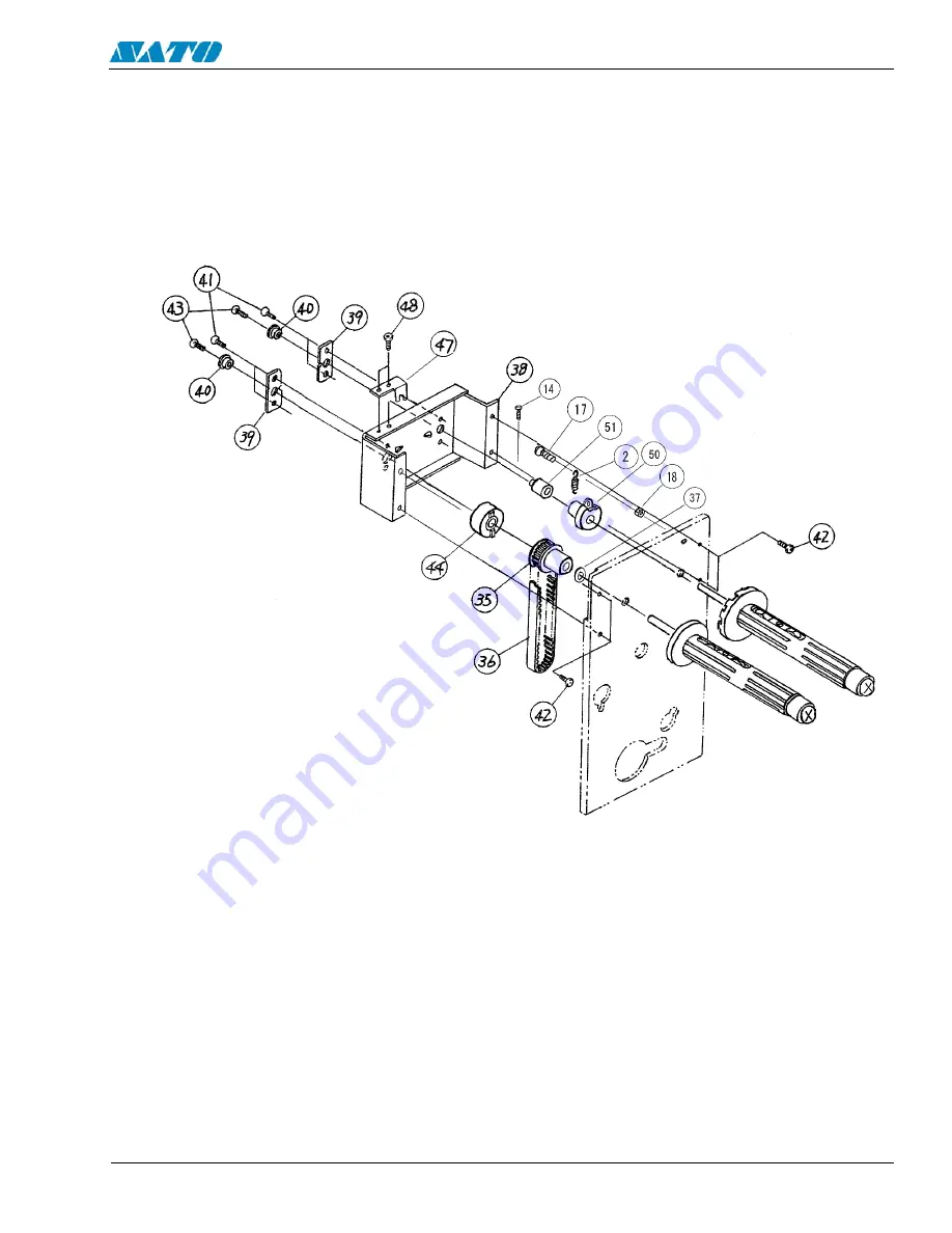 SATO M-84Pro Series Скачать руководство пользователя страница 23