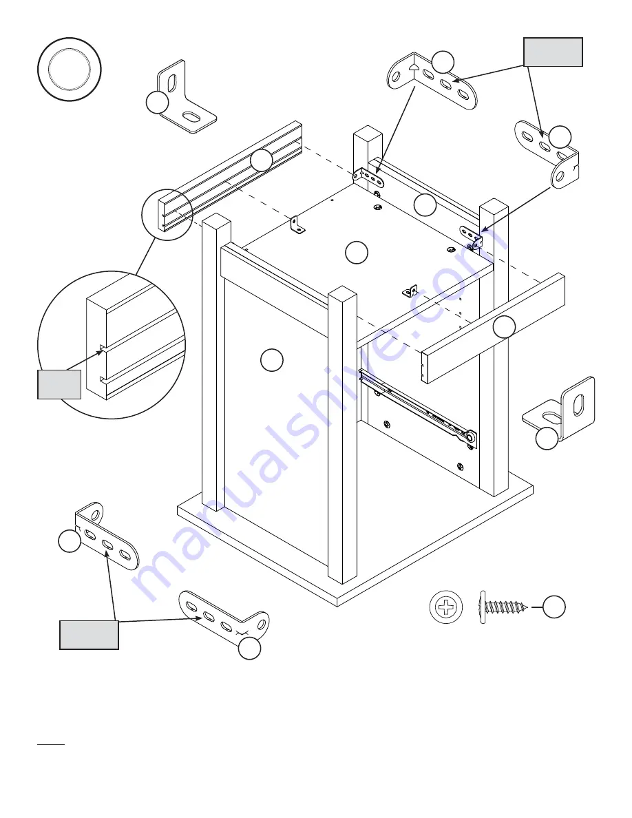 Sauder 414686 Скачать руководство пользователя страница 14