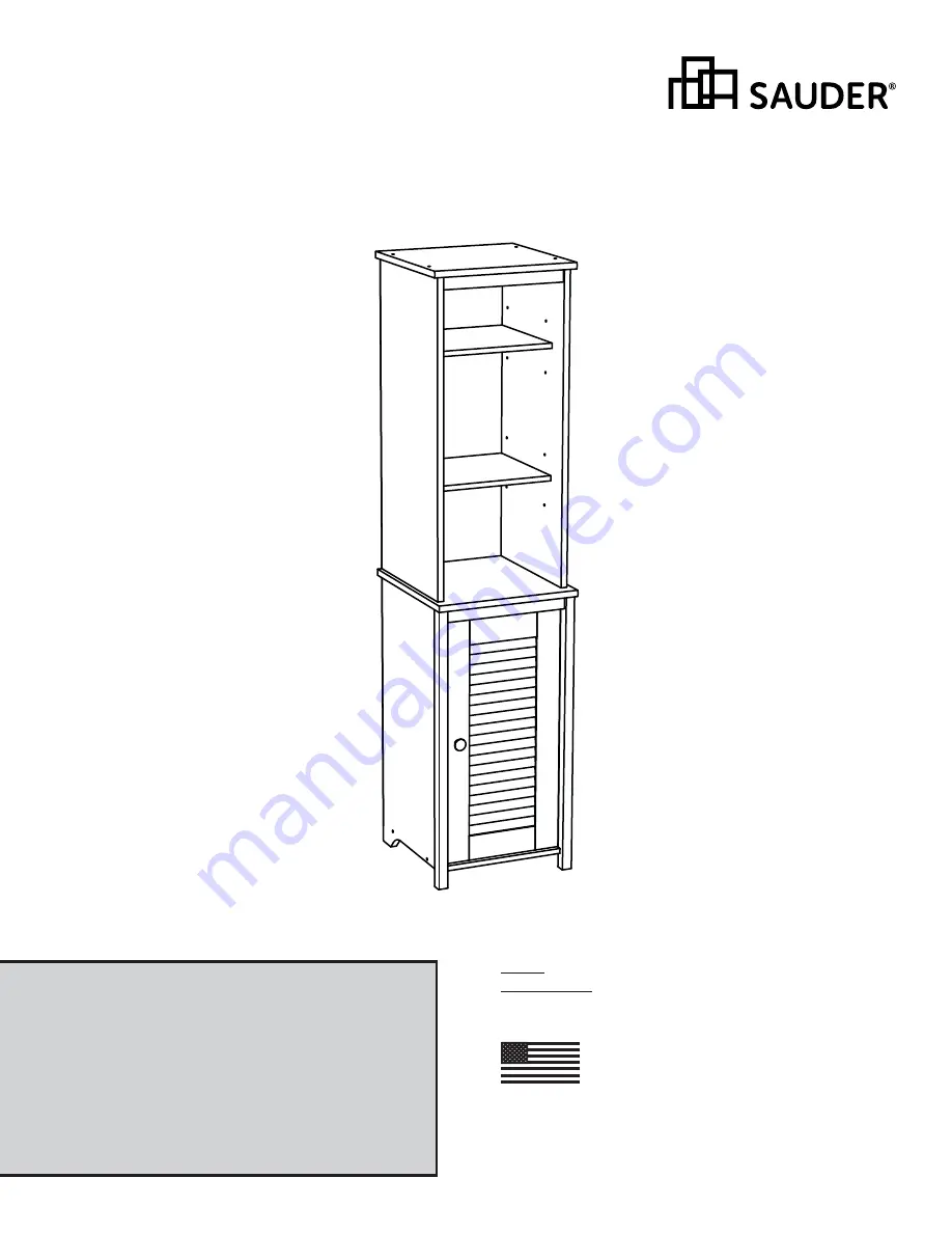 Sauder 414817 Скачать руководство пользователя страница 1