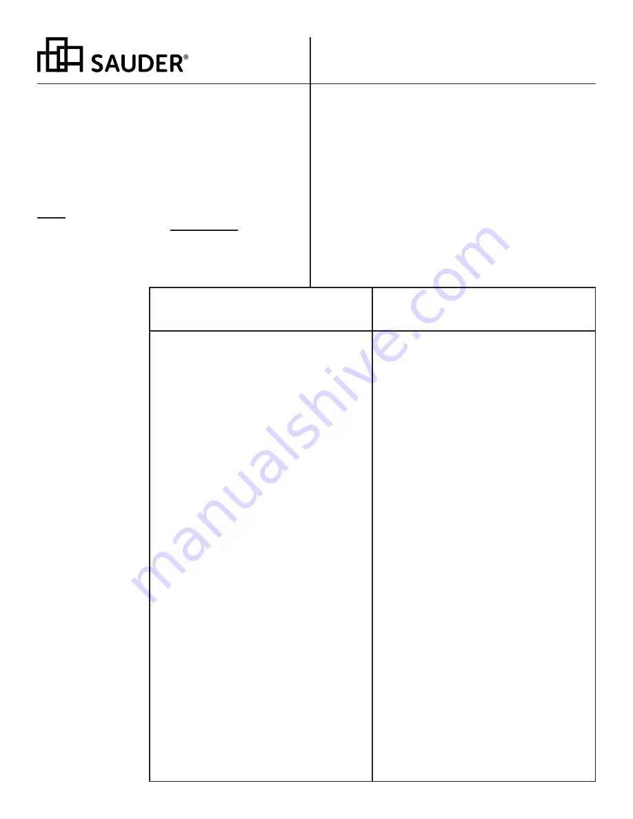 Sauder 414817 Скачать руководство пользователя страница 22