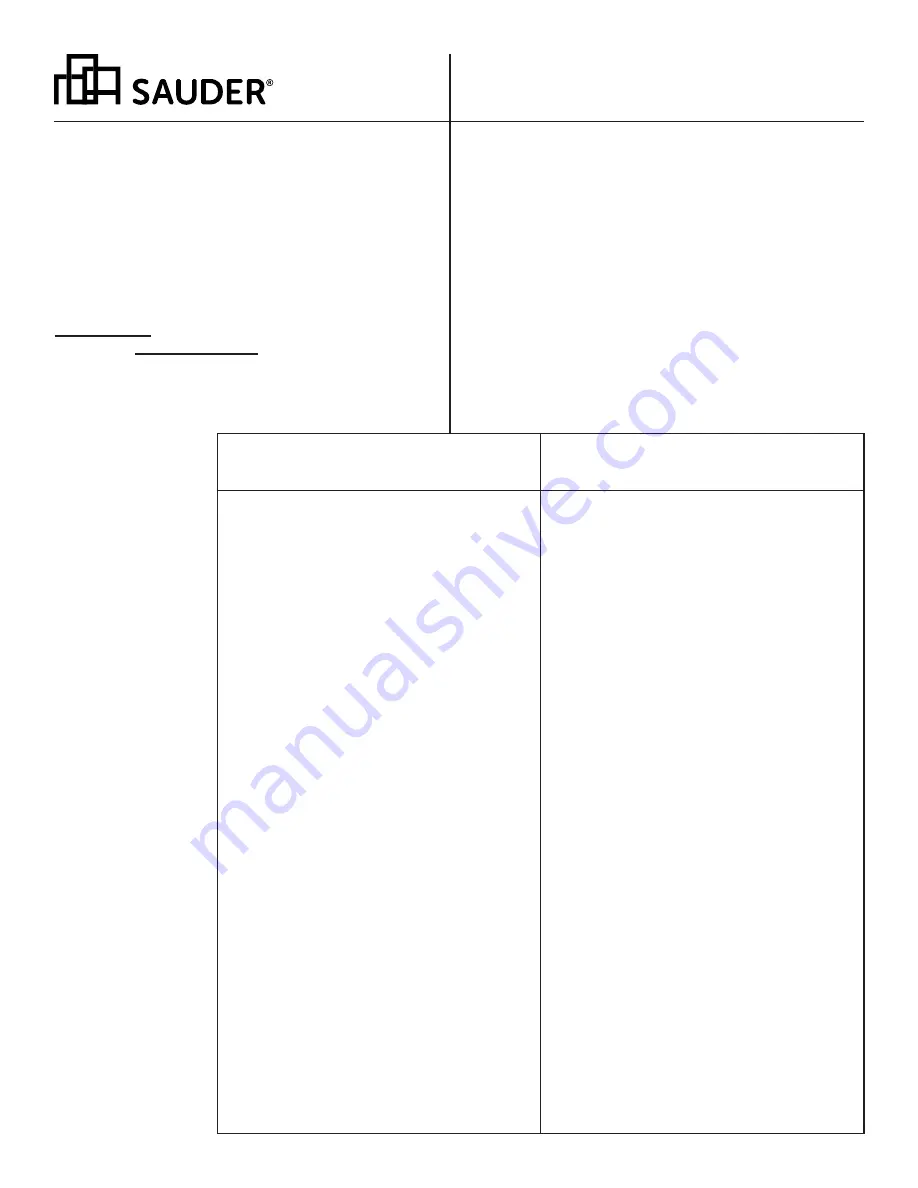 Sauder 415547 Скачать руководство пользователя страница 15