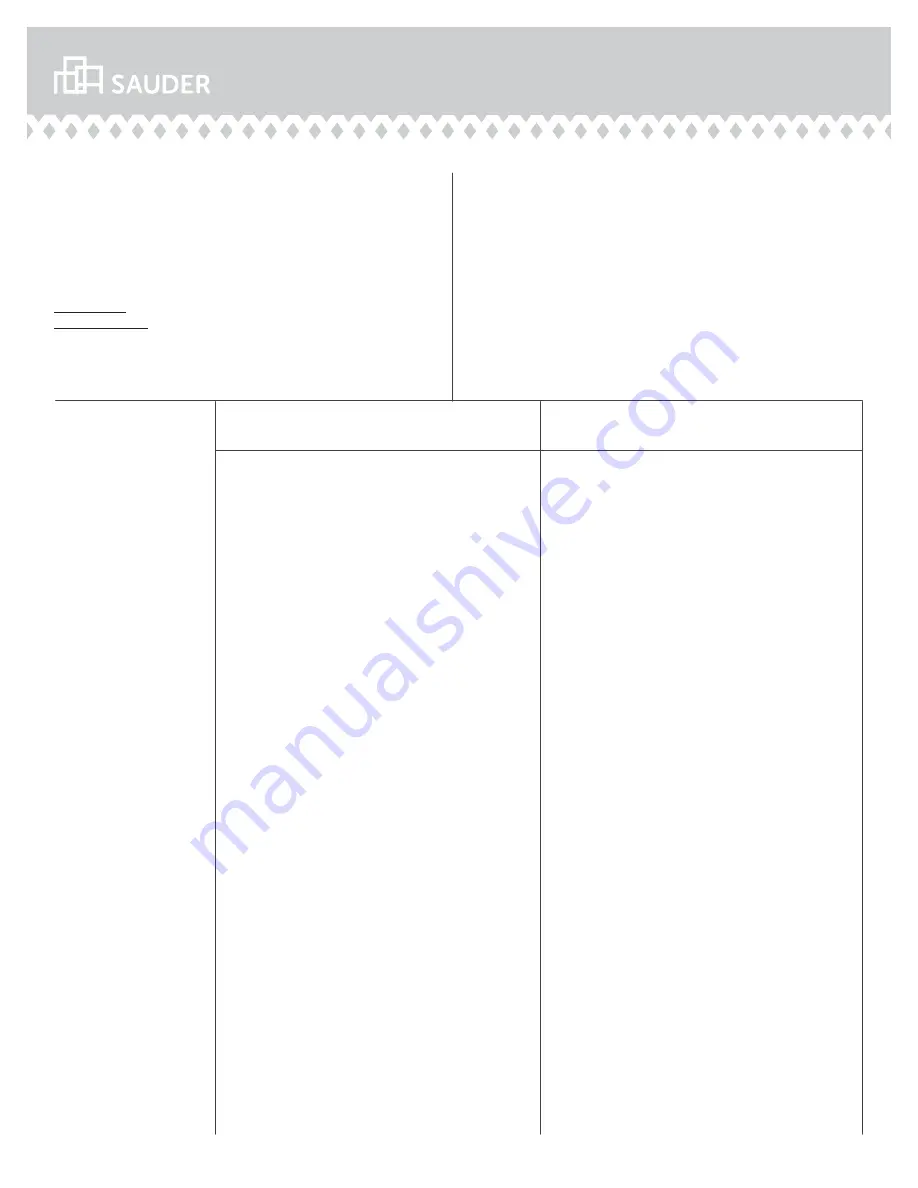 Sauder 417714 Manual Download Page 49