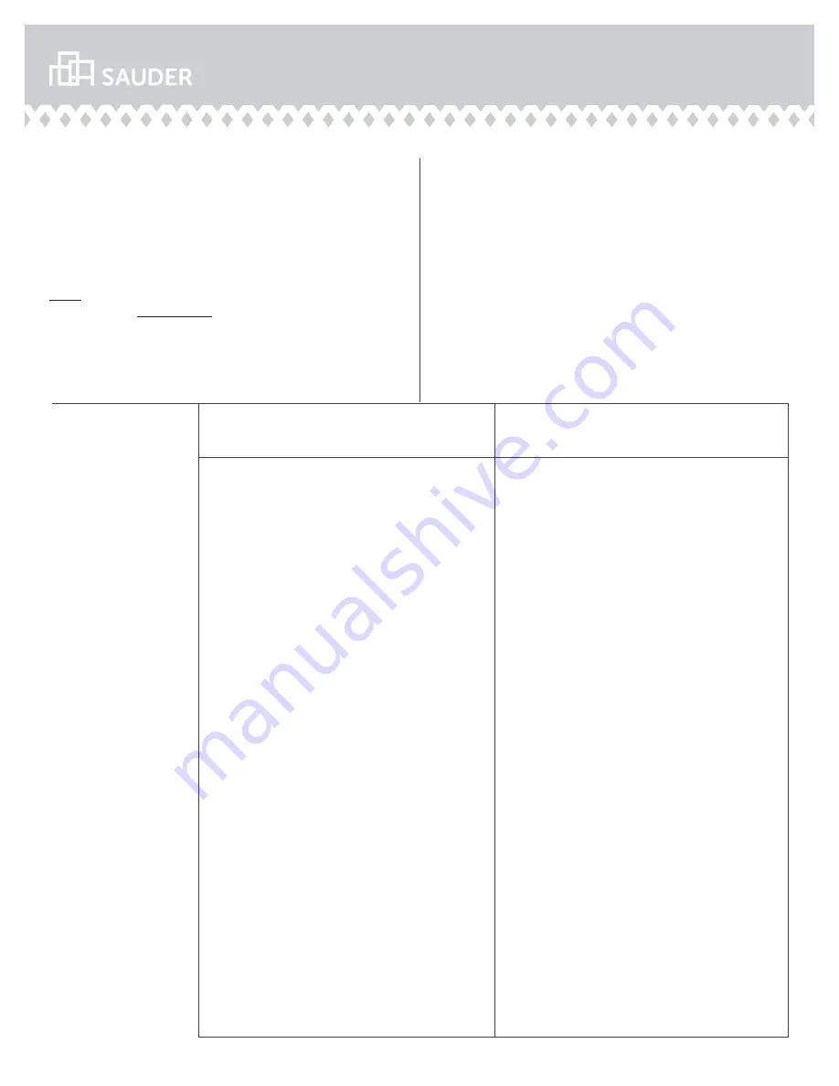 Sauder 418647 Скачать руководство пользователя страница 26