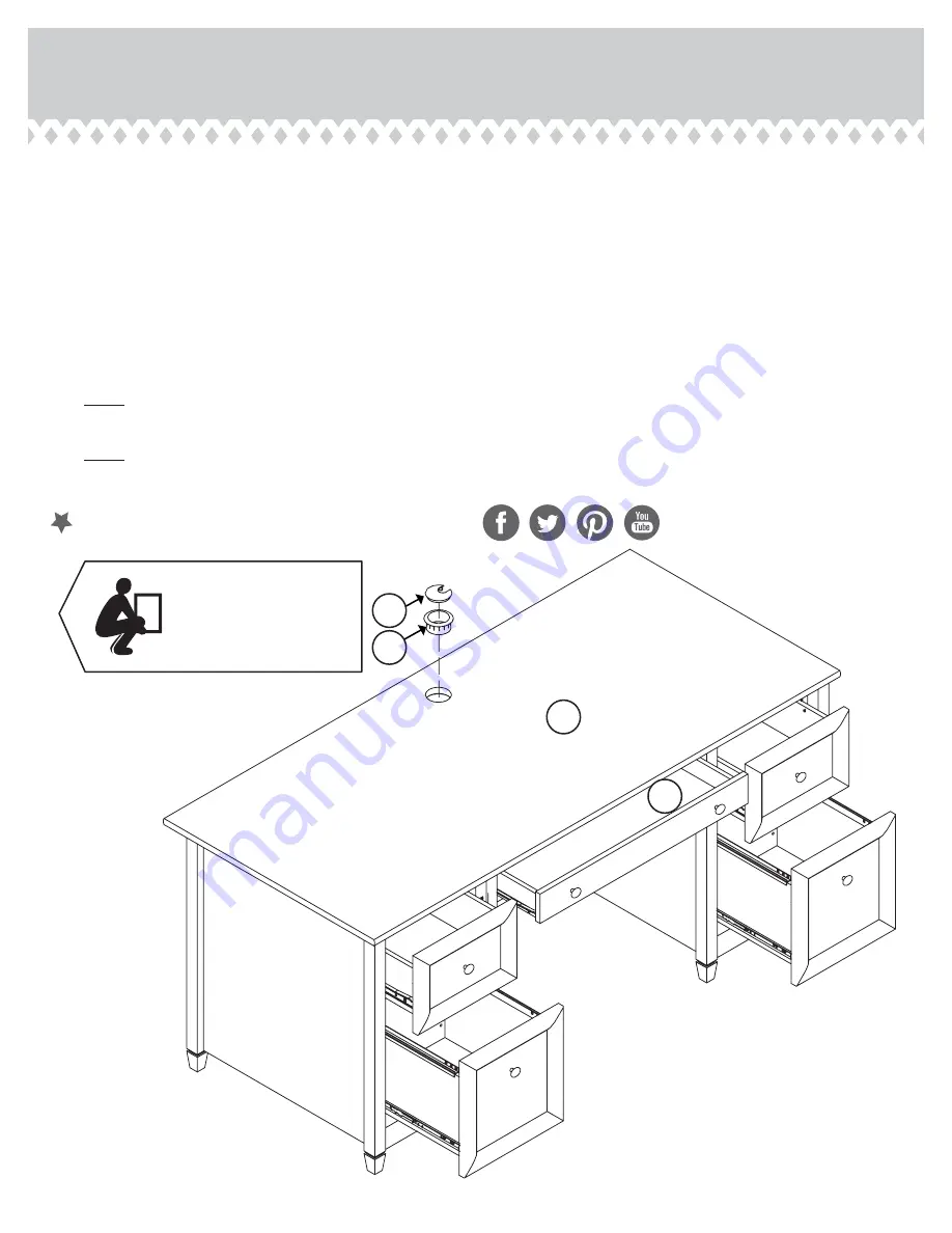 Sauder 418795 Скачать руководство пользователя страница 28