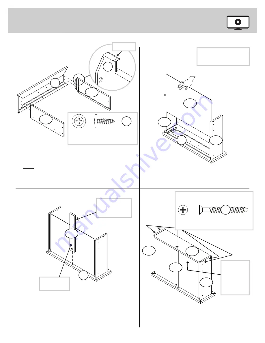 Sauder 419517 Instruction Booklet Download Page 19