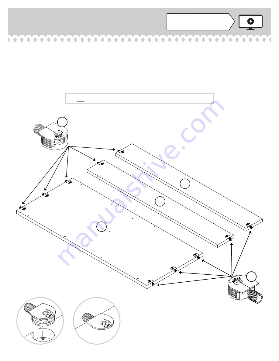 Sauder 422197 Manual Download Page 5