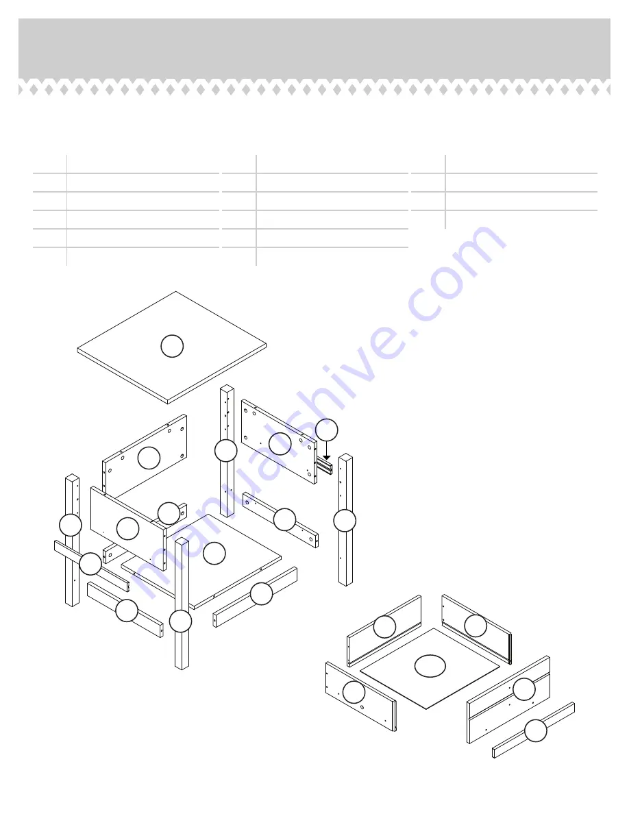 Sauder 423392 Скачать руководство пользователя страница 3