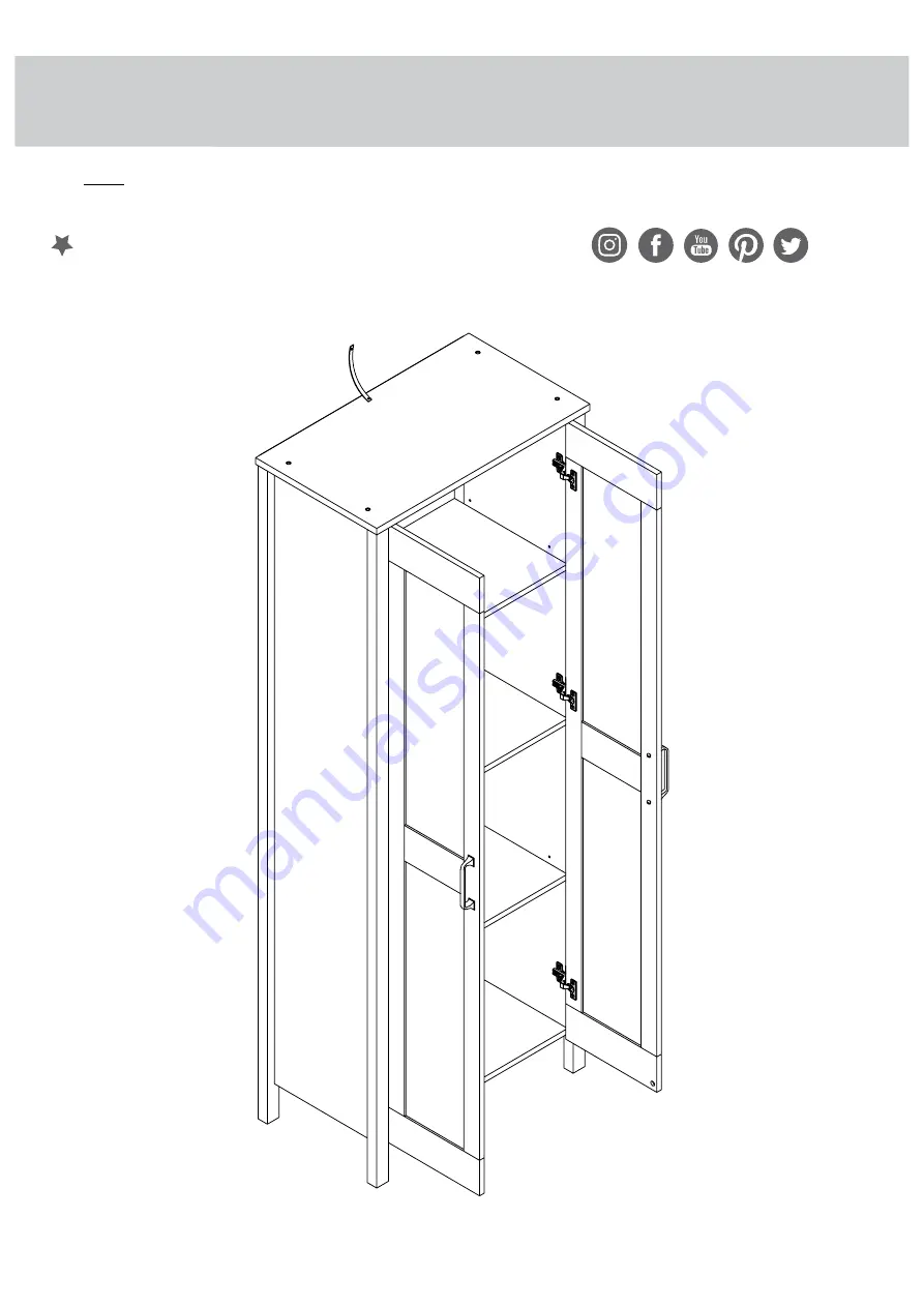 Sauder 433242 Скачать руководство пользователя страница 18