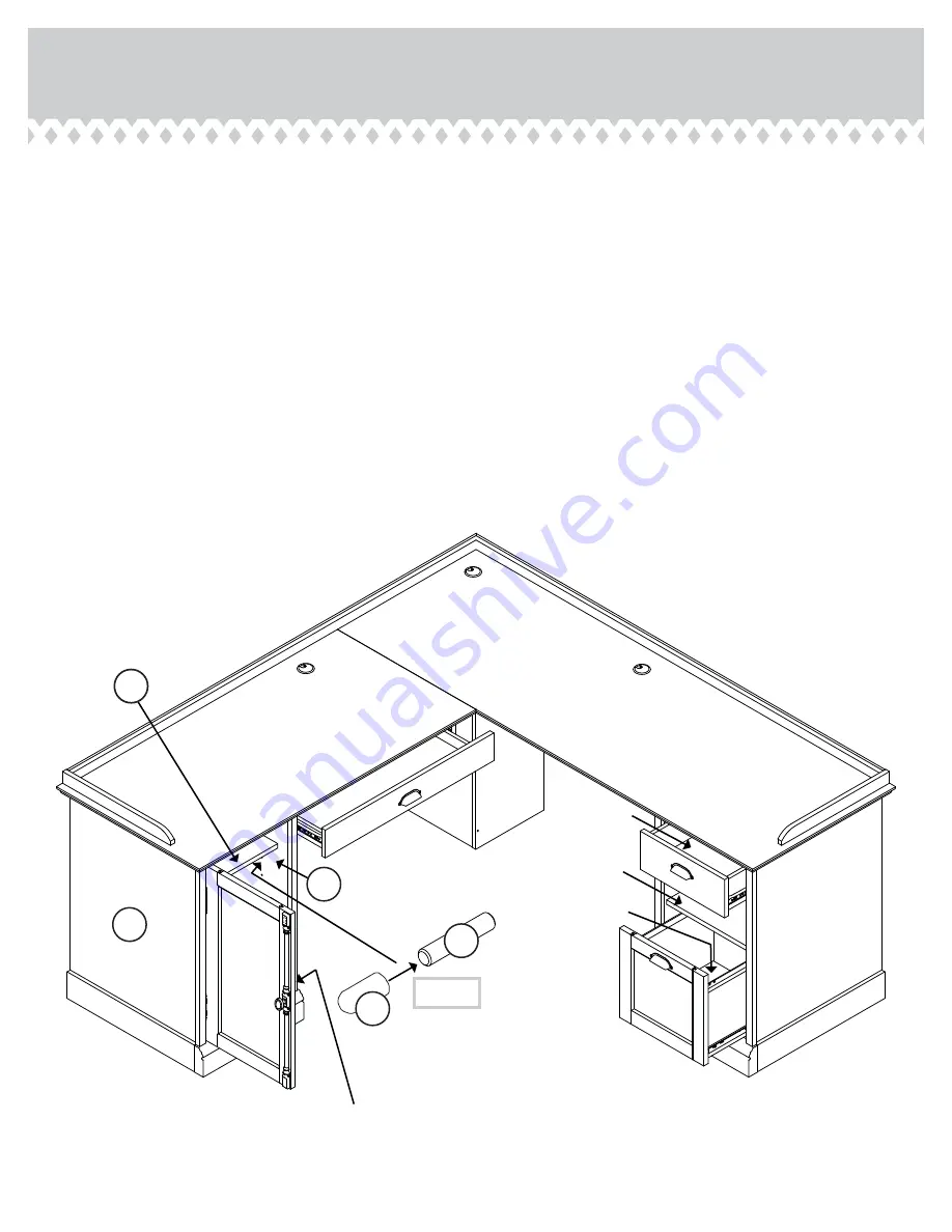 Sauder Barrister Lane 418270 Instruction Booklet Download Page 39