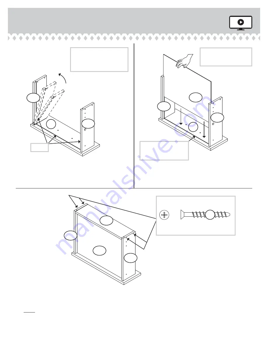 Sauder Boone Mountain 361887 Instruction Manual Download Page 23