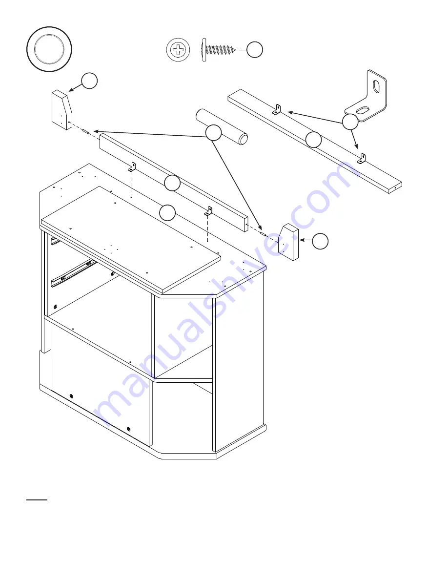 Sauder Camarin 414466 Скачать руководство пользователя страница 13