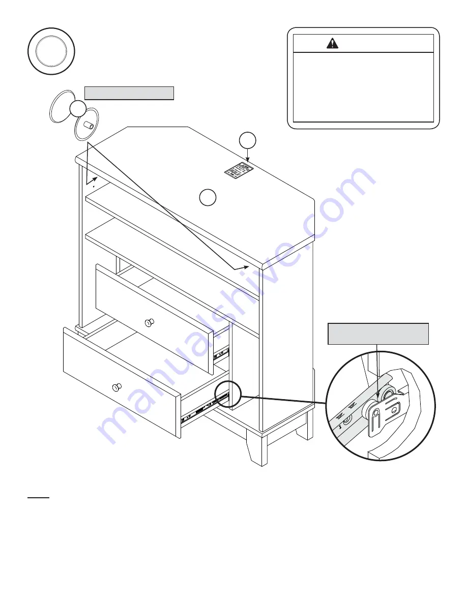 Sauder Camarin 414466 Скачать руководство пользователя страница 21