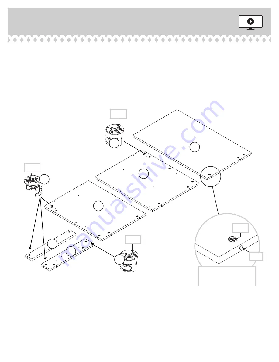 Sauder Carson Forge 412920 Instruction Booklet Download Page 7