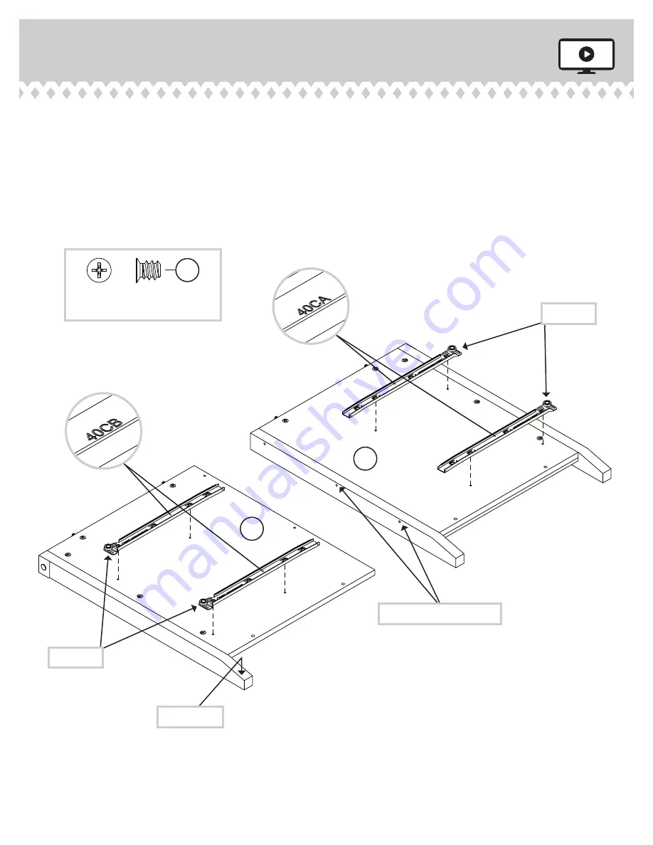 Sauder Carson Forge 412920 Instruction Booklet Download Page 14