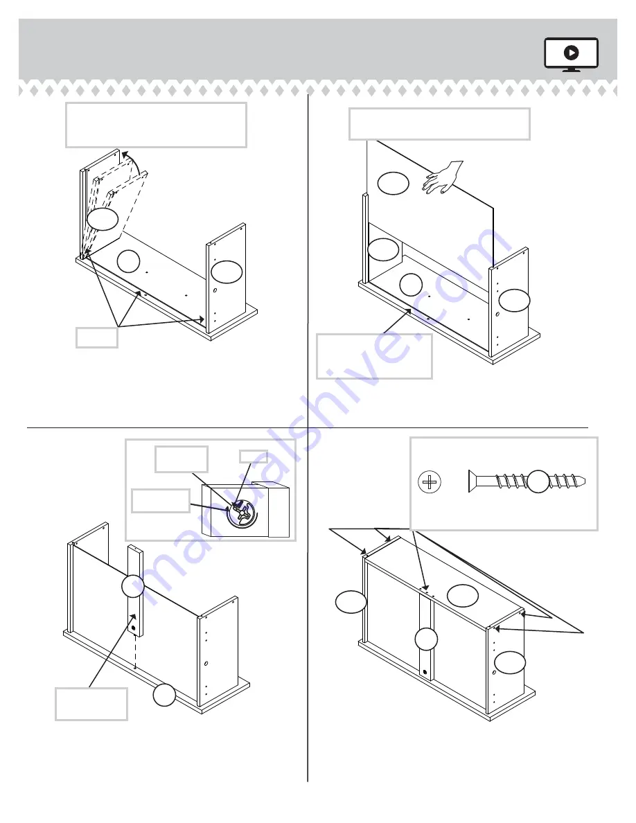 Sauder Carson Forge 415520 Instruction Booklet Download Page 18