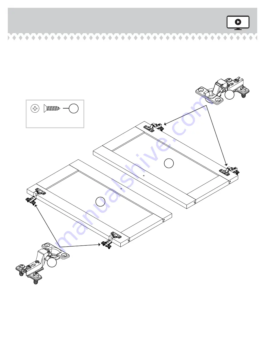 Sauder Carson Forge 416967 Manual Download Page 17