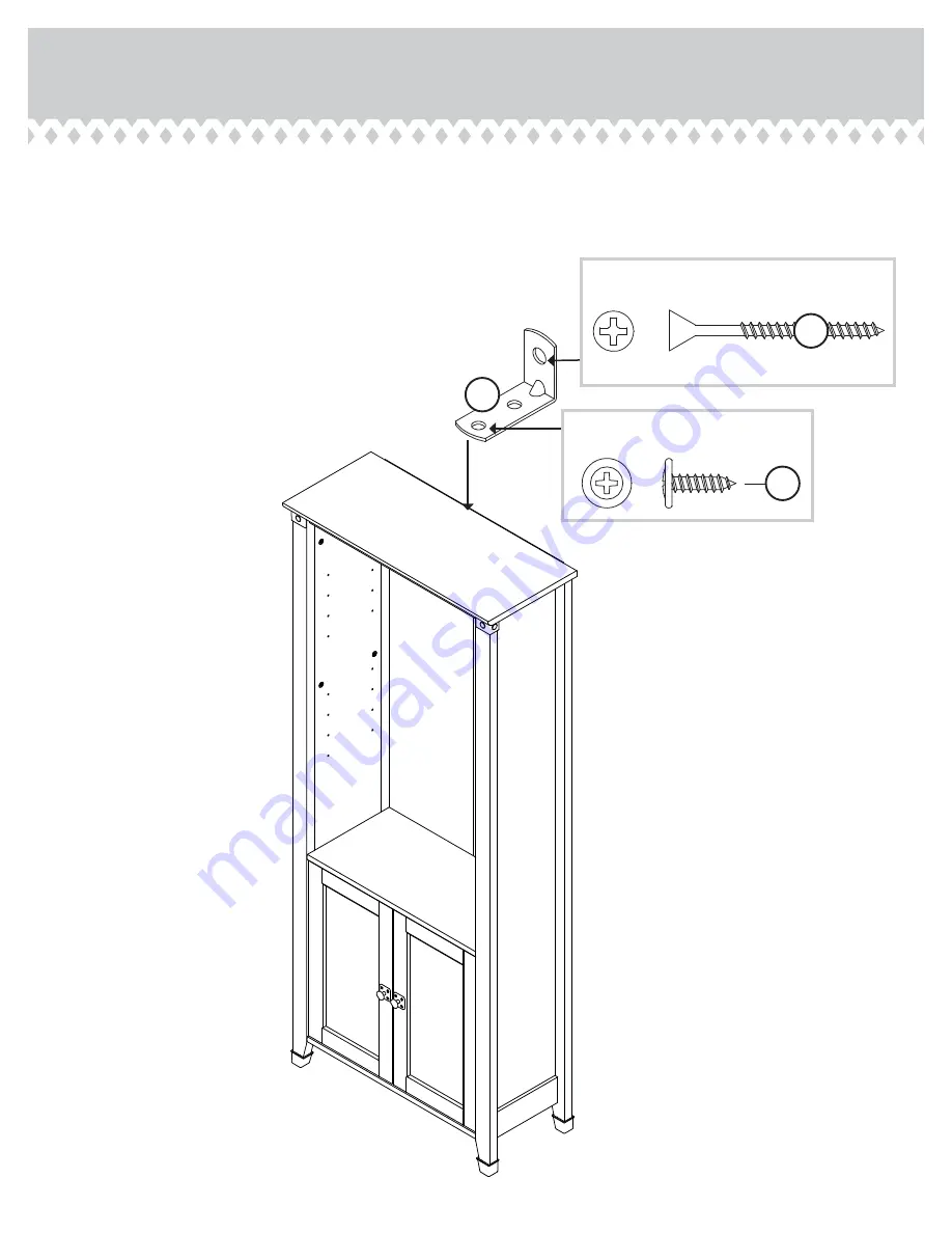 Sauder Carson Forge 416967 Скачать руководство пользователя страница 21