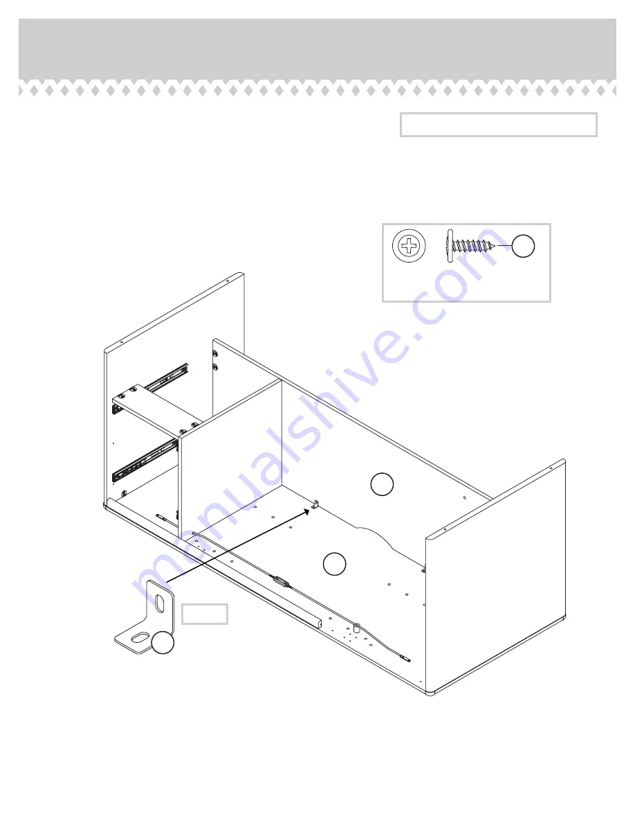 Sauder Cornerstone 404972 Manual Download Page 25