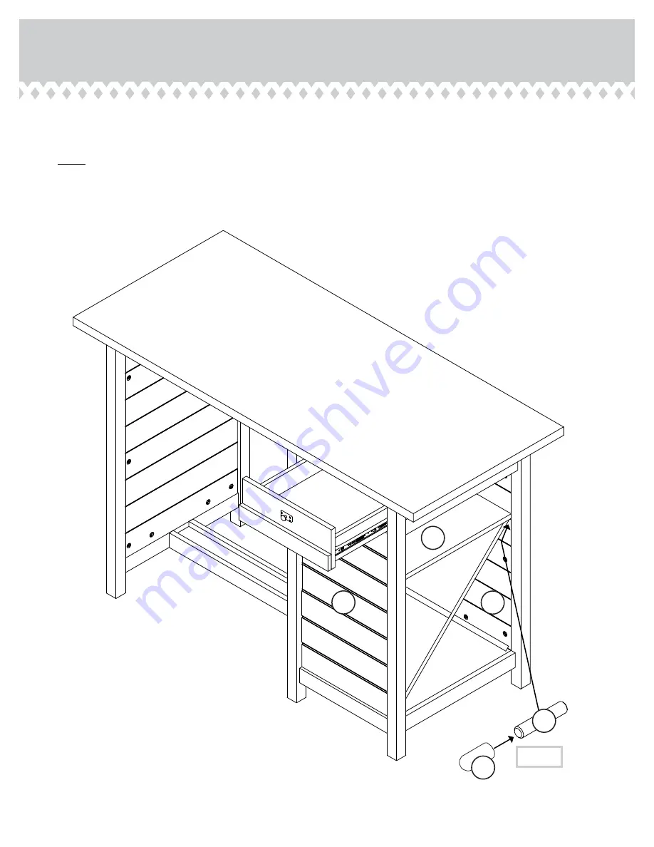 Sauder Cottage Road 416039 Скачать руководство пользователя страница 25