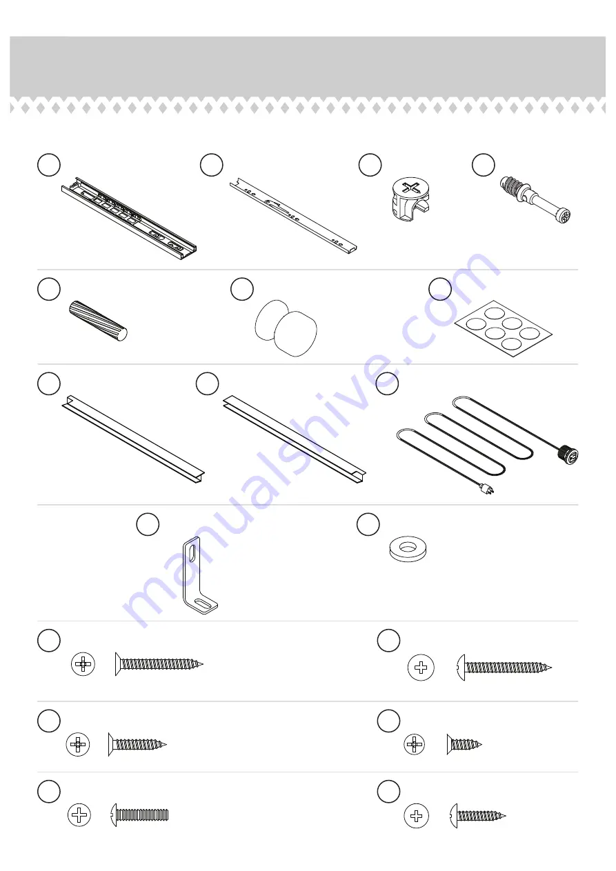 Sauder Craft Table 421417 Скачать руководство пользователя страница 4