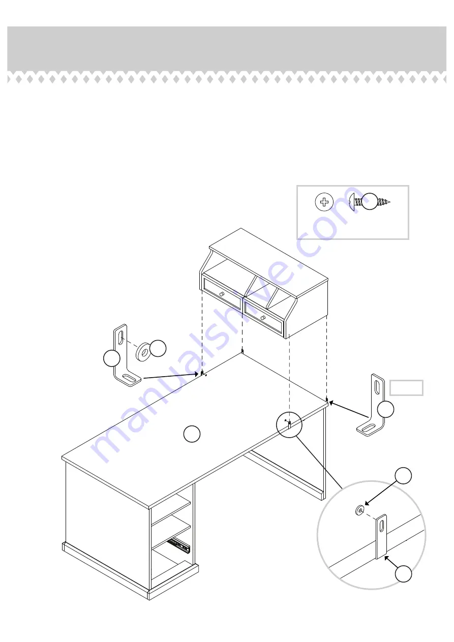 Sauder Craft Table 421417 Скачать руководство пользователя страница 19