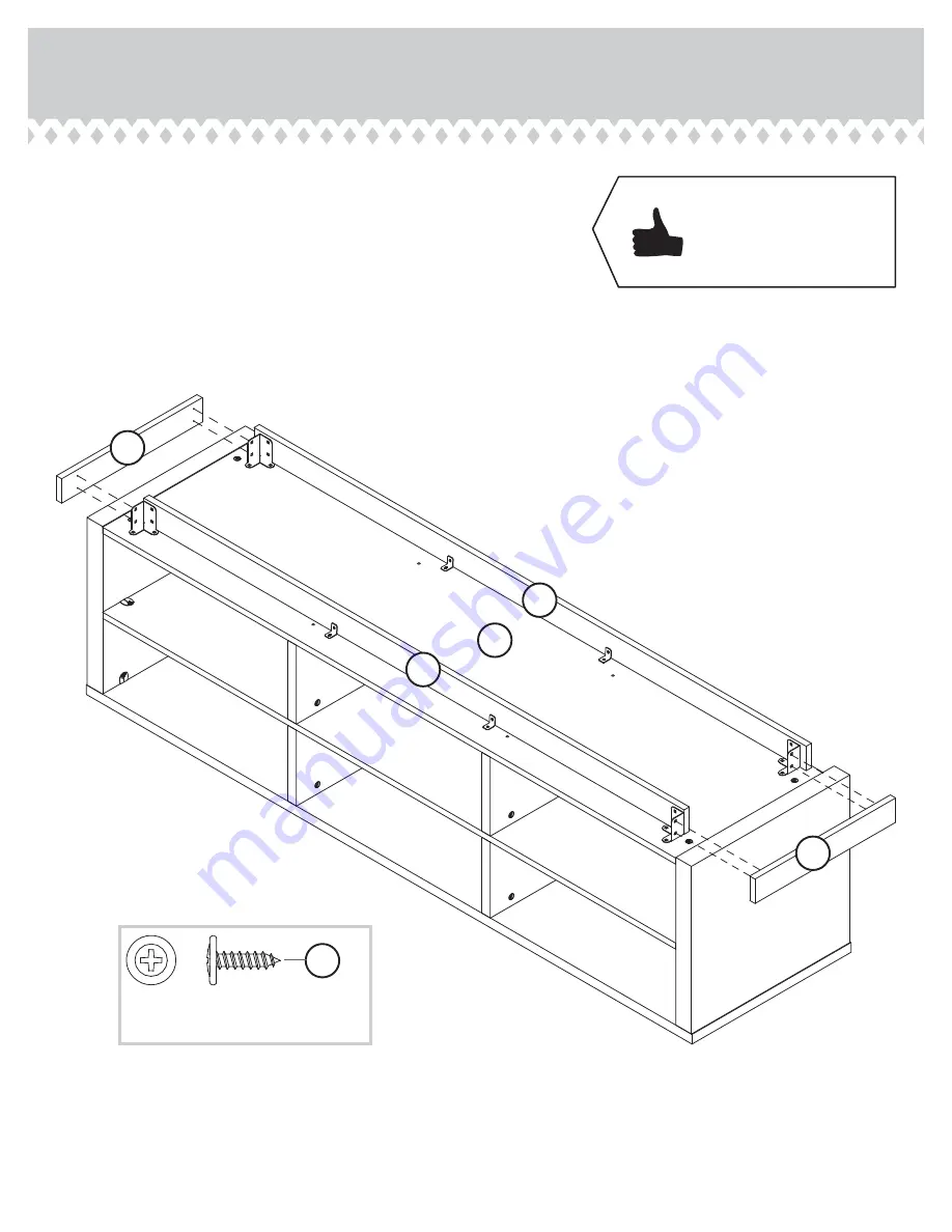 Sauder Credenza Soft Modern 414986 Скачать руководство пользователя страница 14