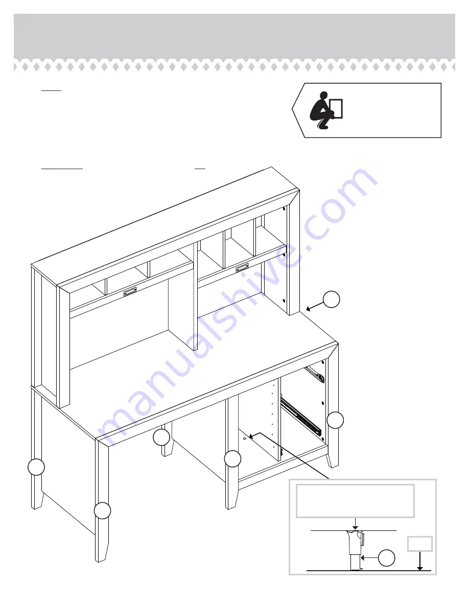 Sauder Dakota Pass 420410 Скачать руководство пользователя страница 30