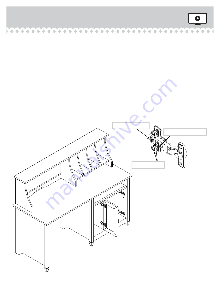 Sauder Edge Water 419401 Скачать руководство пользователя страница 28