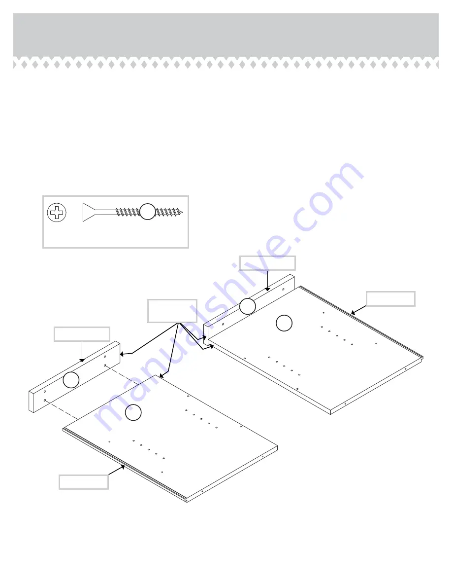 Sauder Entertainment Credenza 403891 Instruction Booklet Download Page 8