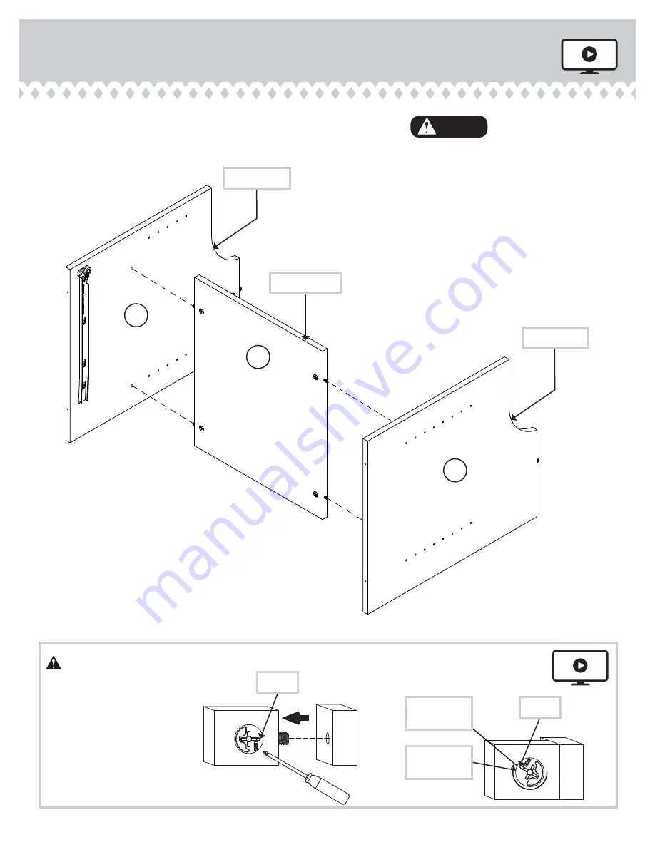 Sauder Entertainment Credenza 412922 Скачать руководство пользователя страница 11