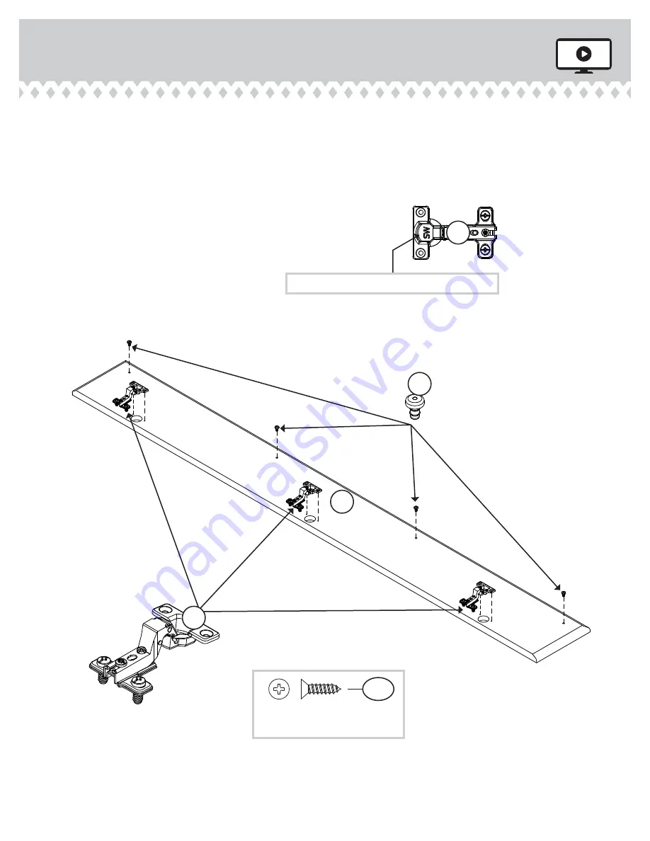 Sauder Entertainment Credenza 412922 Instruction Booklet Download Page 18