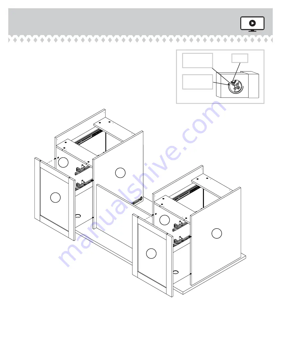 Sauder Executive Desk 408289 Скачать руководство пользователя страница 15