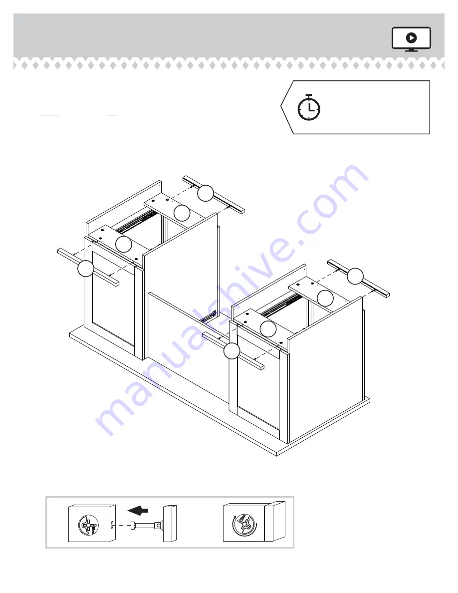 Sauder Executive Desk 408289 Скачать руководство пользователя страница 17