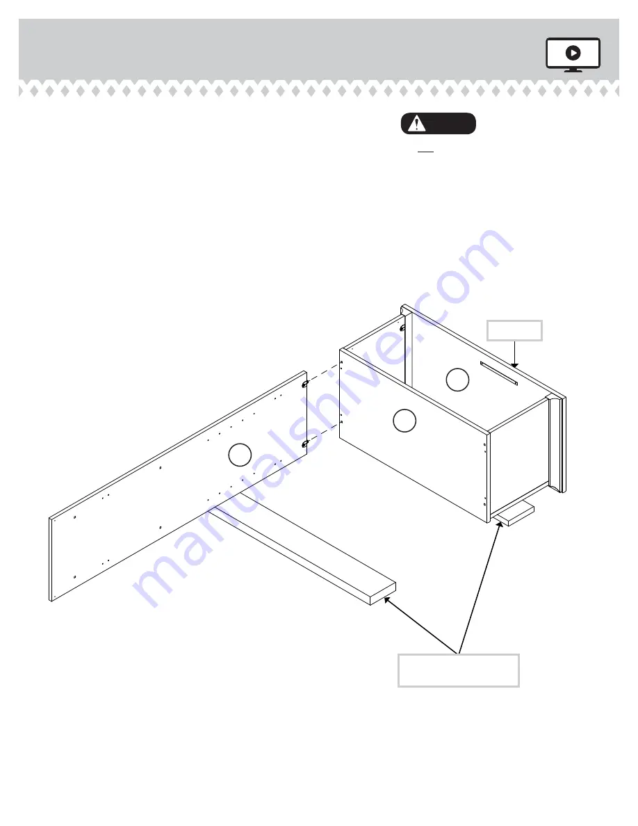 Sauder Harbor View 423661 Manual Download Page 12