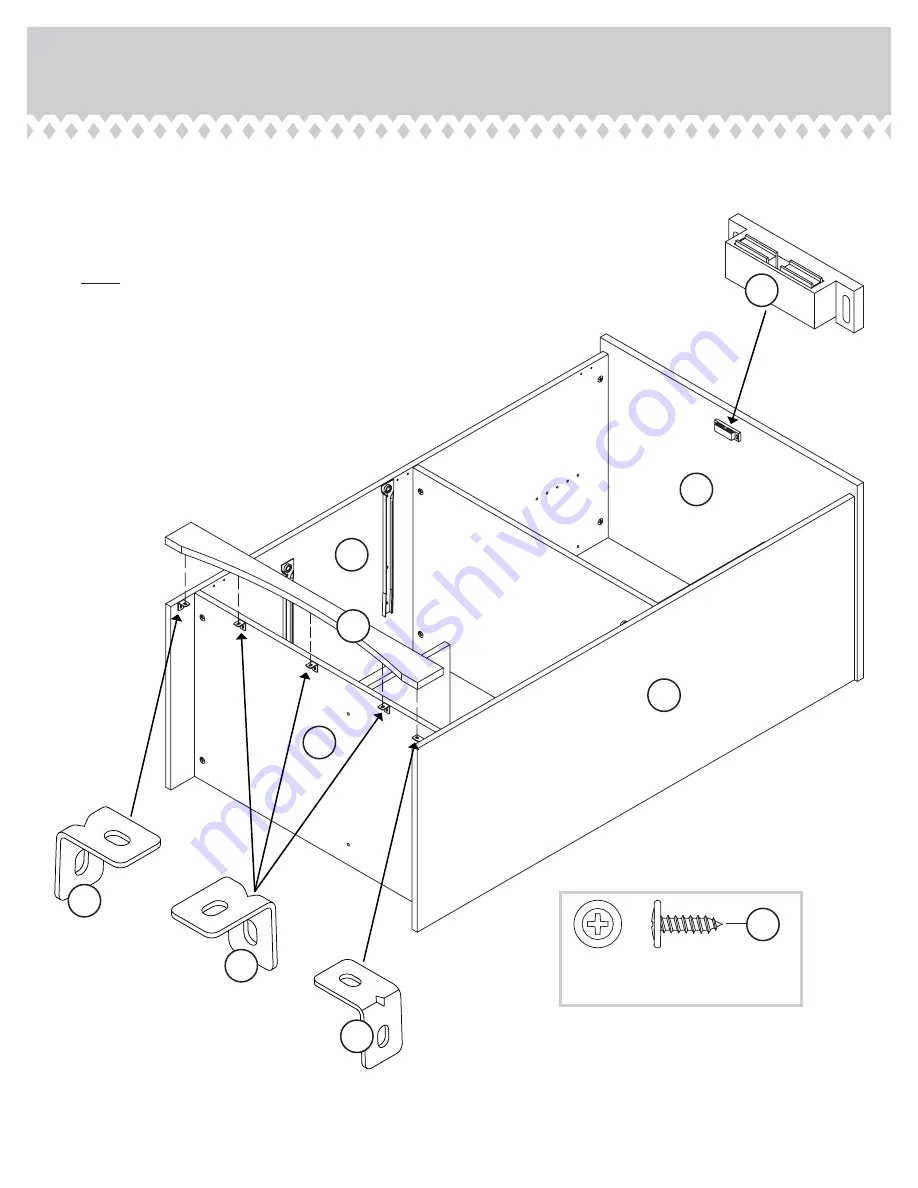 Sauder Harvest Mill 404958 Скачать руководство пользователя страница 12