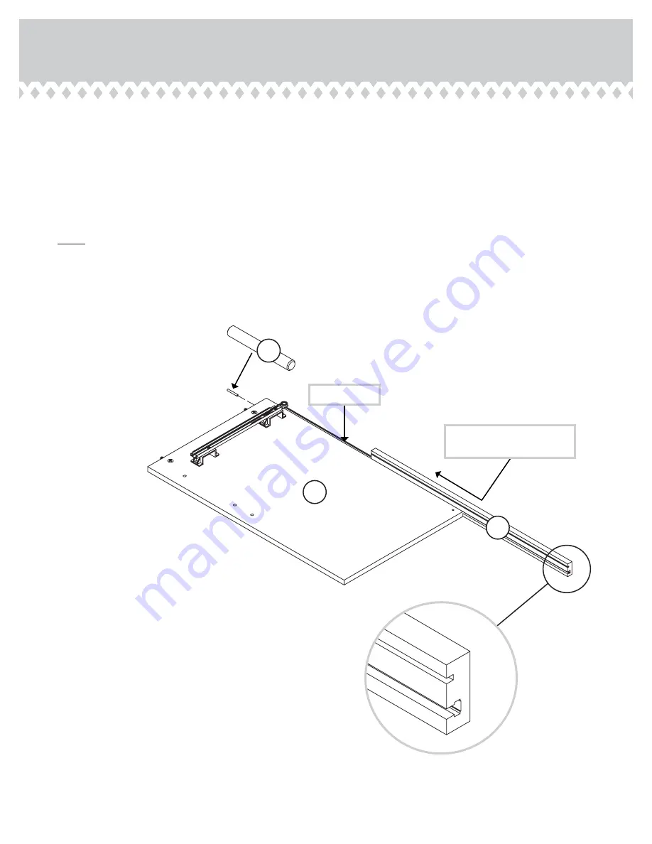 Sauder Harvest Mill 404961 Assembly Manual Download Page 19