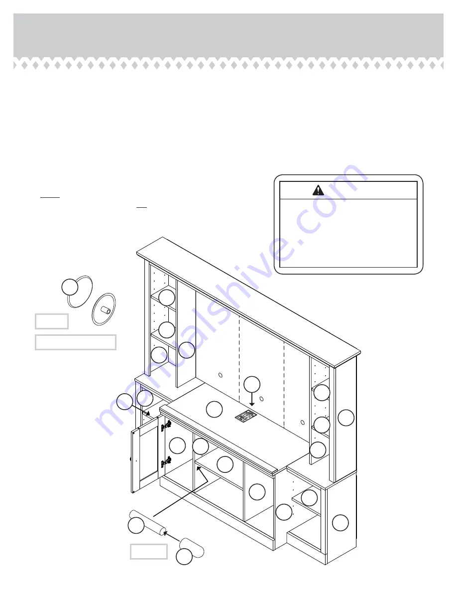 Sauder Harvest Mill 404963 Скачать руководство пользователя страница 27