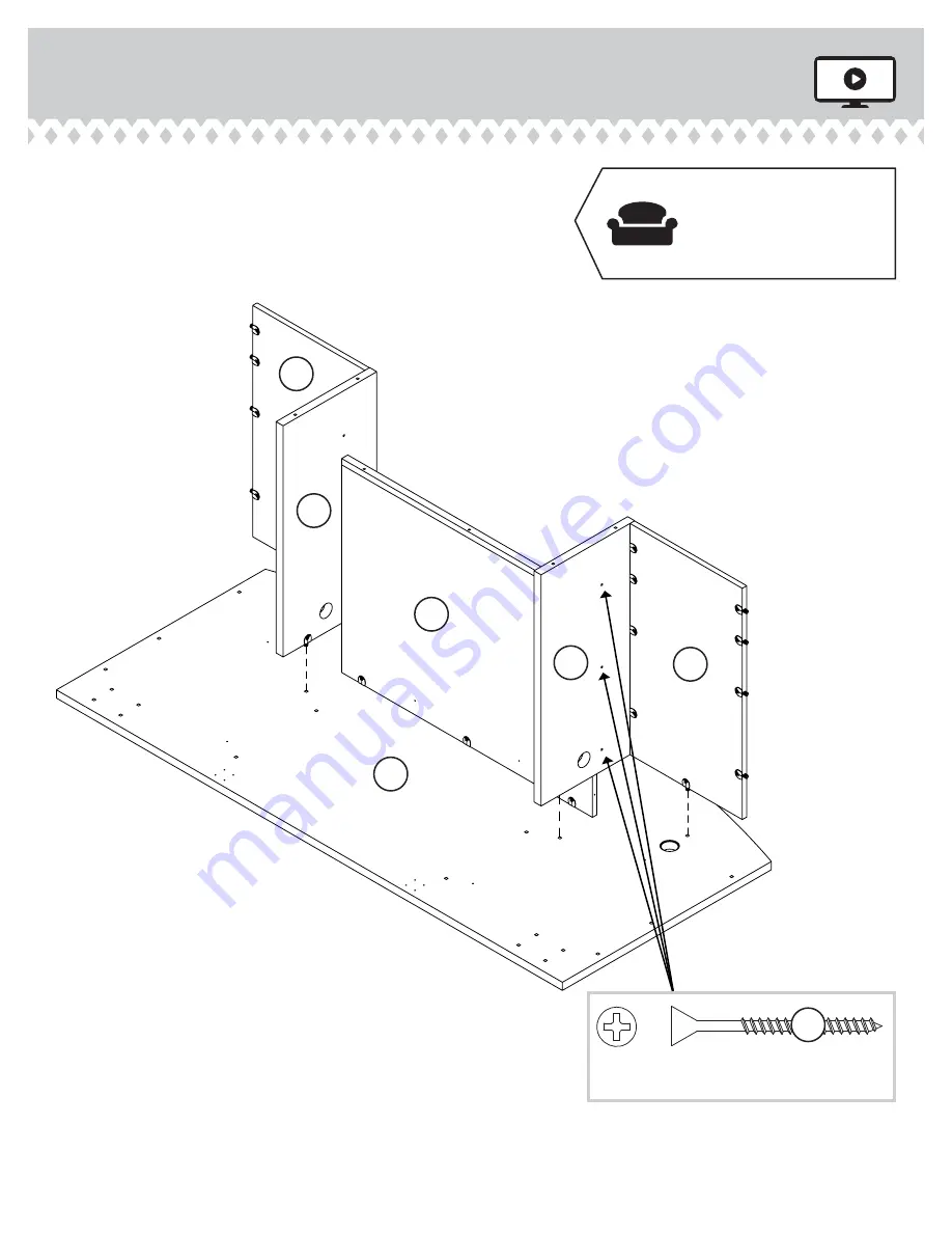 Sauder Via 401447 Manual Download Page 8