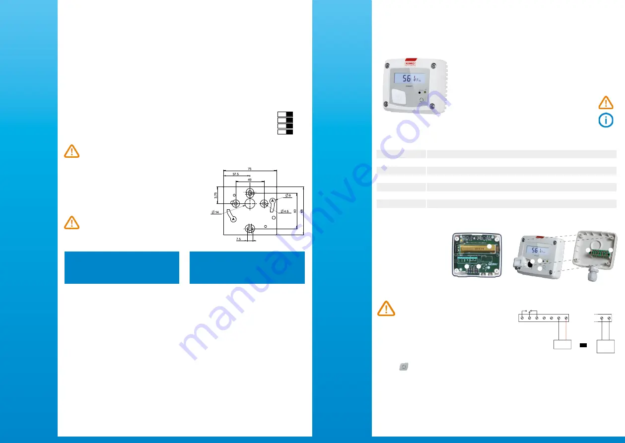 sauermann CO2ST-S Quick Start Manual Download Page 3