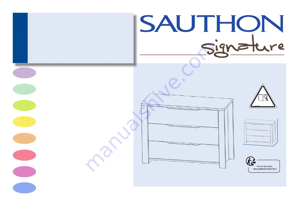 SAUTHON signature LOFT FT161A Quick Start Manual Download Page 1