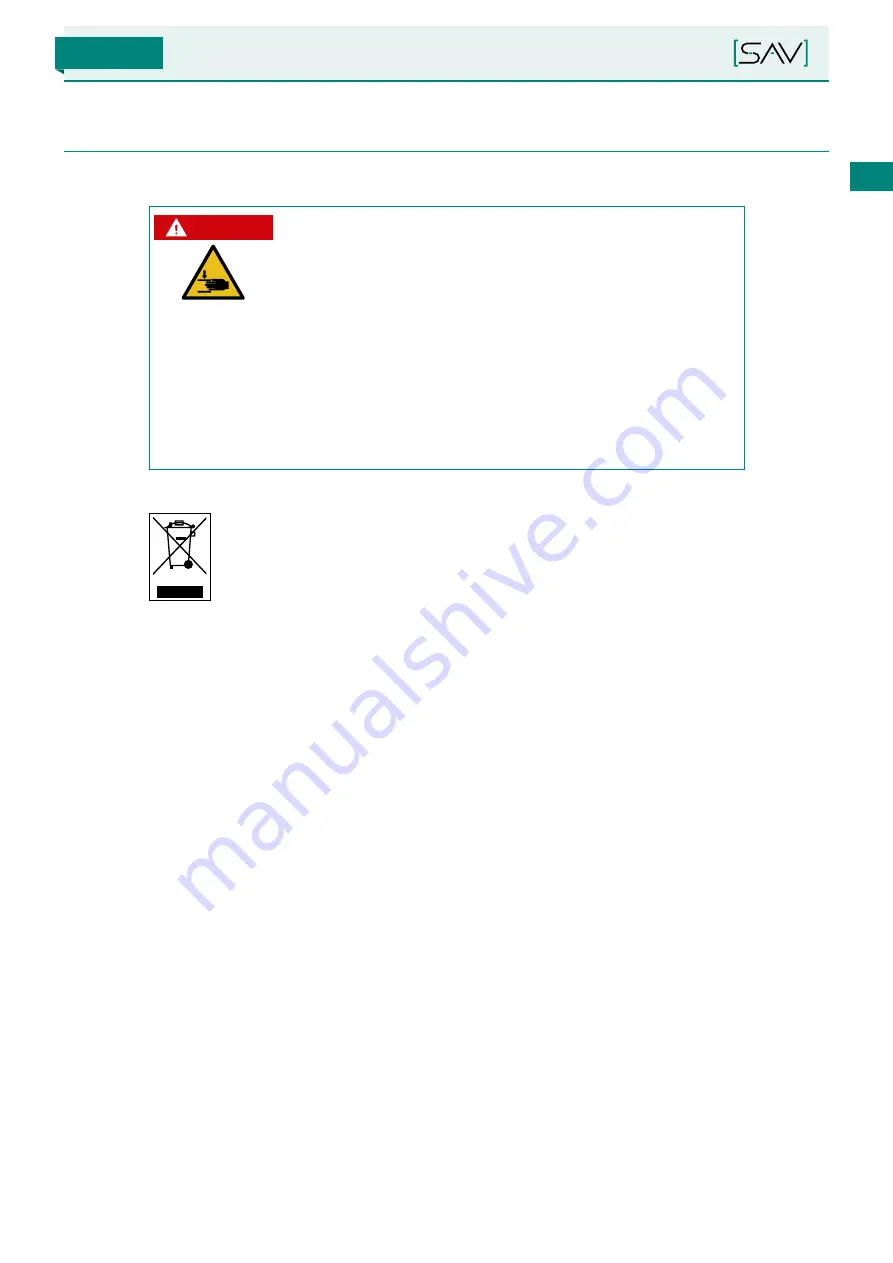 Sav NEO 1200 Operating Instructions Manual Download Page 53