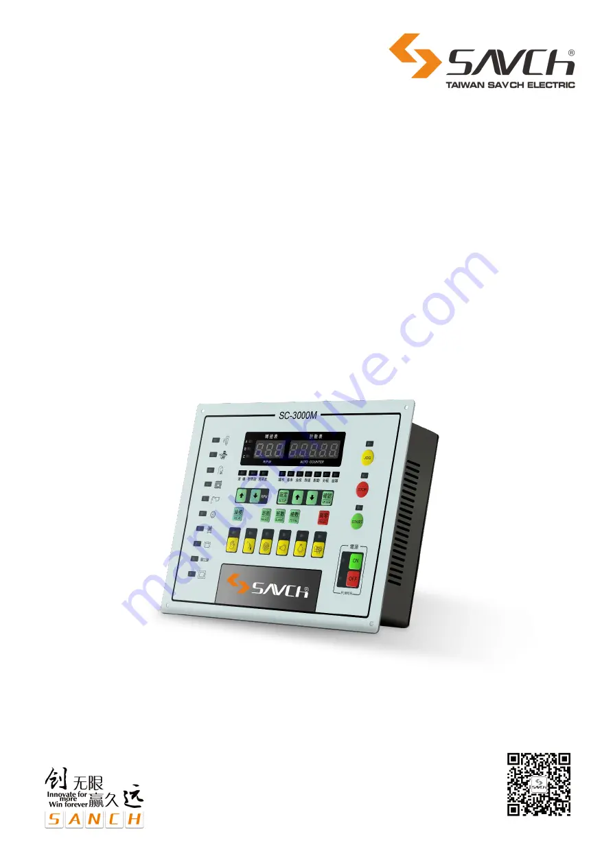 Savch SC-3000 Series User Manual Download Page 1